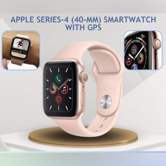 Selling this APPLE SERIES-4 (40-MM) SMARTWATCH
WITH GPS. - Picture 6 of 6